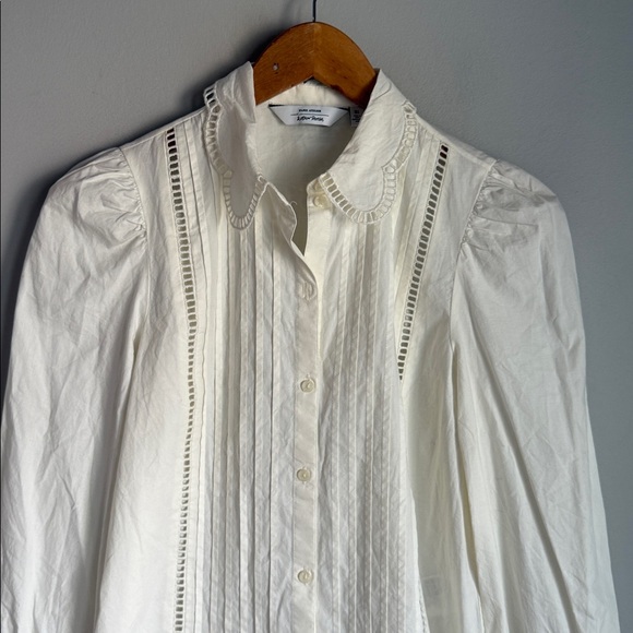 & OTHER STORIES Scalloped Blouse 0 - Picture 5 of 10